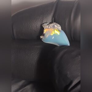 Decent Multi Color Tumbled Opal